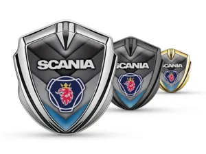 Scania Emblema Metallico Badge Disegno Max Robusto